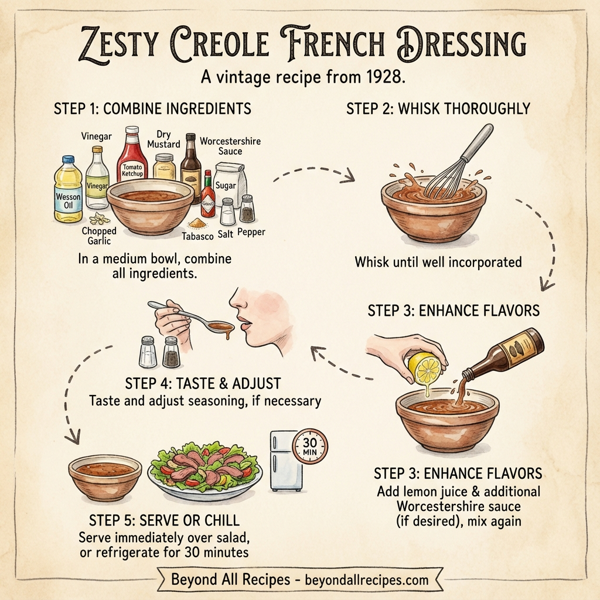 Zesty Creole French Dressing instructions