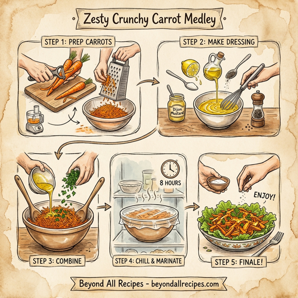 Zesty Crunchy Carrot Medley instructions
