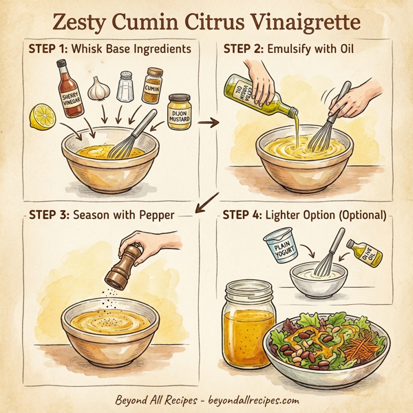 Zesty Cumin Citrus Vinaigrette instructions