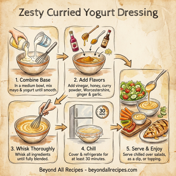 Zesty Curried Yogurt Dressing instructions