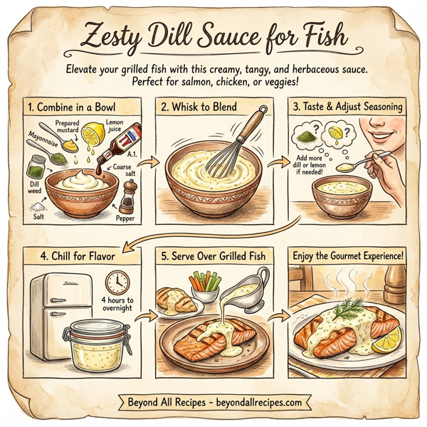 Zesty Dill Sauce for Fish instructions