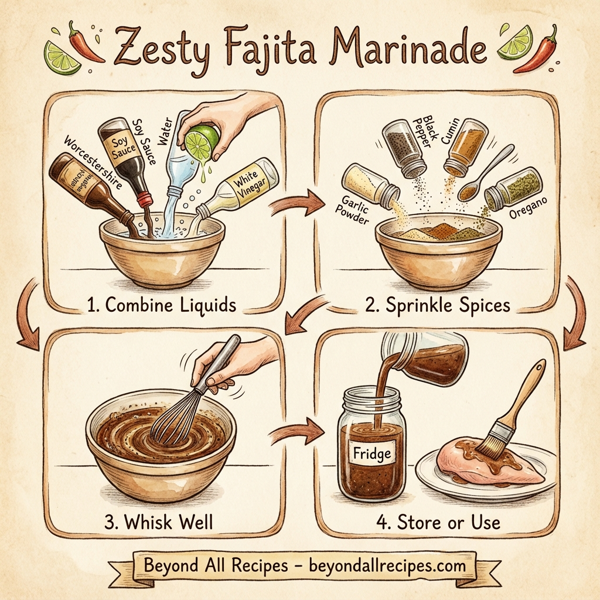 Zesty Fajita Marinade instructions