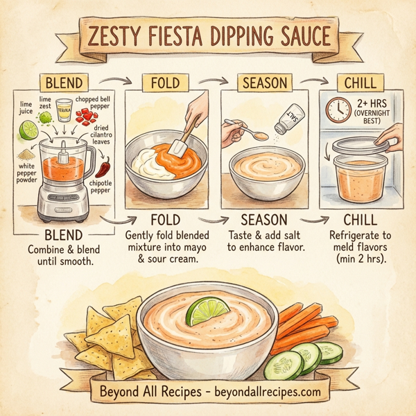 Zesty Fiesta Dipping Sauce instructions