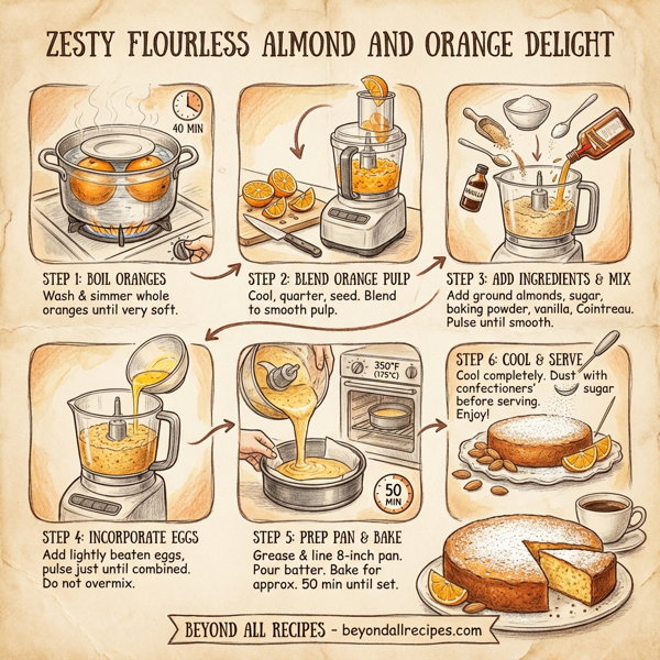 Zesty Flourless Almond and Orange Delight instructions