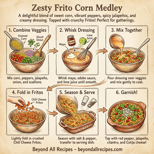Zesty Frito Corn Medley instructions