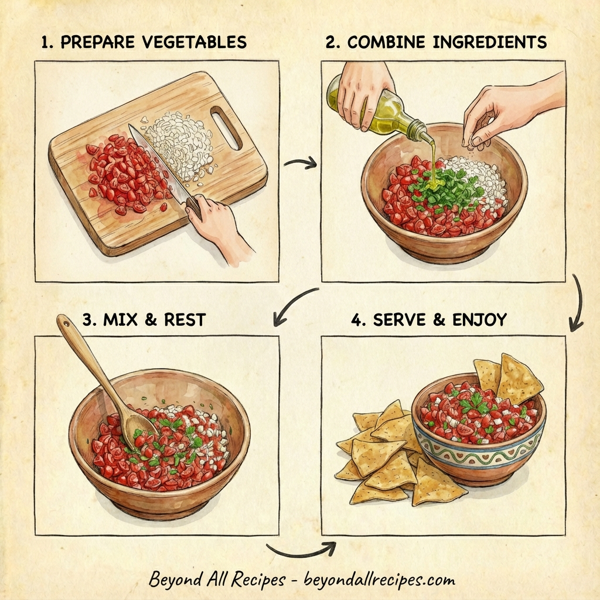 Zesty Garden Salsa instructions
