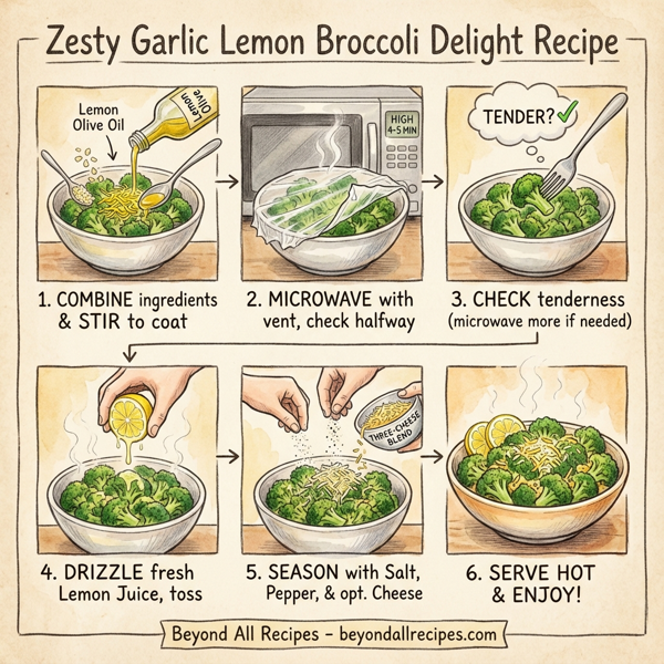 Zesty Garlic Lemon Broccoli Delight instructions