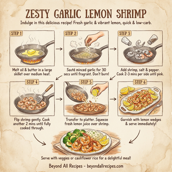 Zesty Garlic Lemon Shrimp instructions