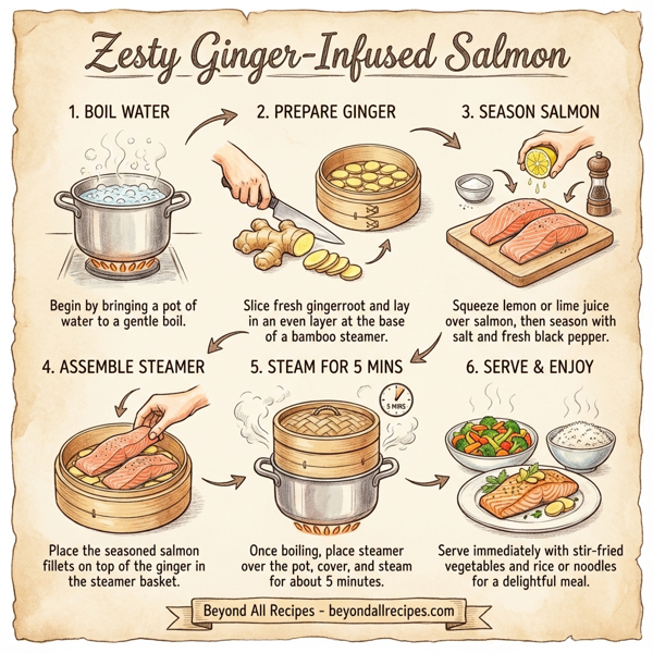 Zesty Ginger-Infused Salmon instructions