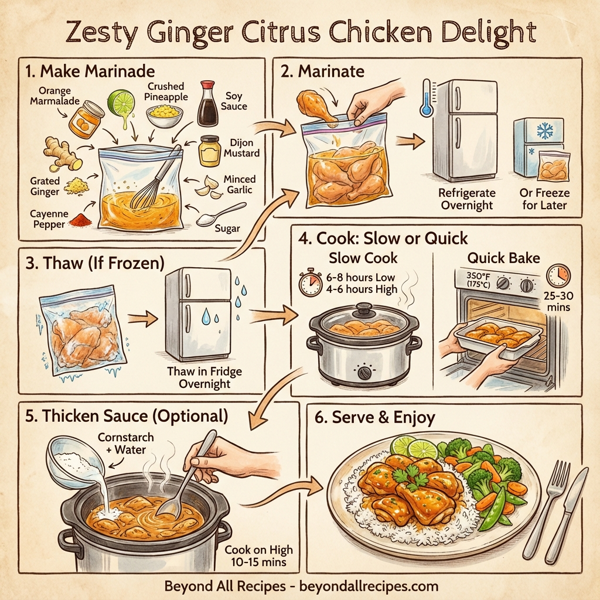 Zesty Ginger Citrus Chicken Delight instructions