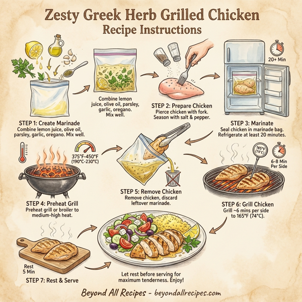 Zesty Greek Herb Grilled Chicken instructions