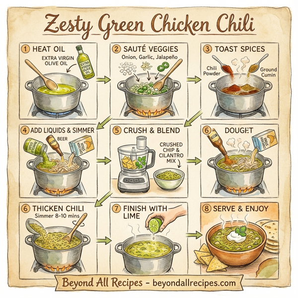Zesty Green Chicken Chili instructions