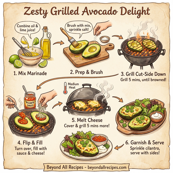 Zesty Grilled Avocado Delight instructions