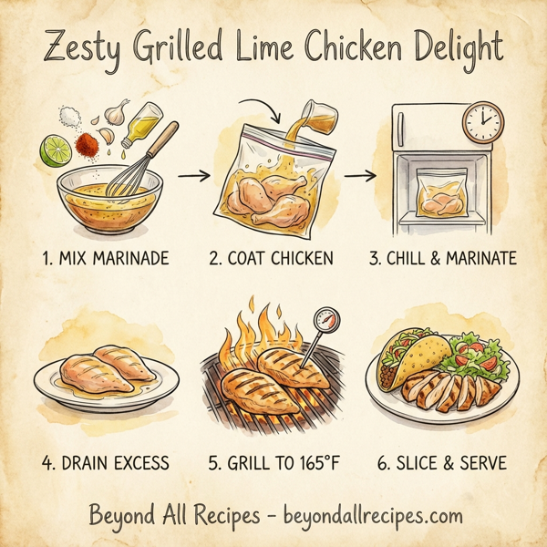 Zesty Grilled Lime Chicken Delight instructions