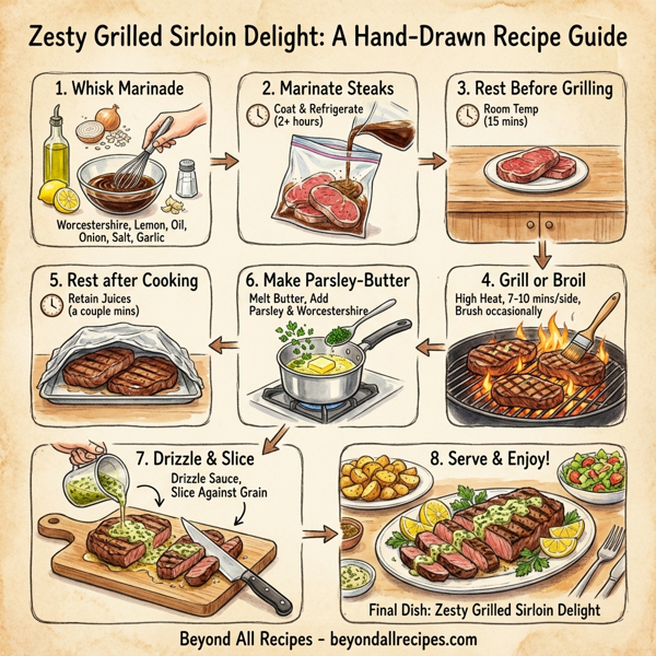 Zesty Grilled Sirloin Delight instructions