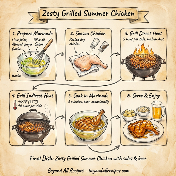 Zesty Grilled Summer Chicken instructions