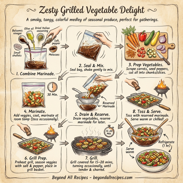 Zesty Grilled Vegetable Delight instructions