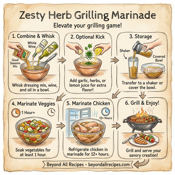 Zesty Herb Grilling Marinade instructions