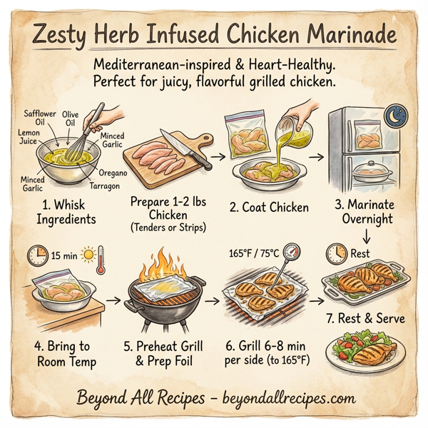 Zesty Herb Infused Chicken Marinade instructions