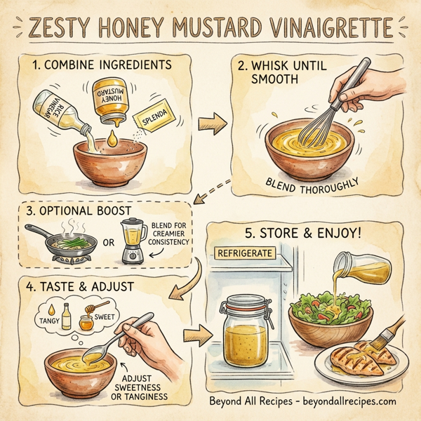 Zesty Honey Mustard Vinaigrette instructions