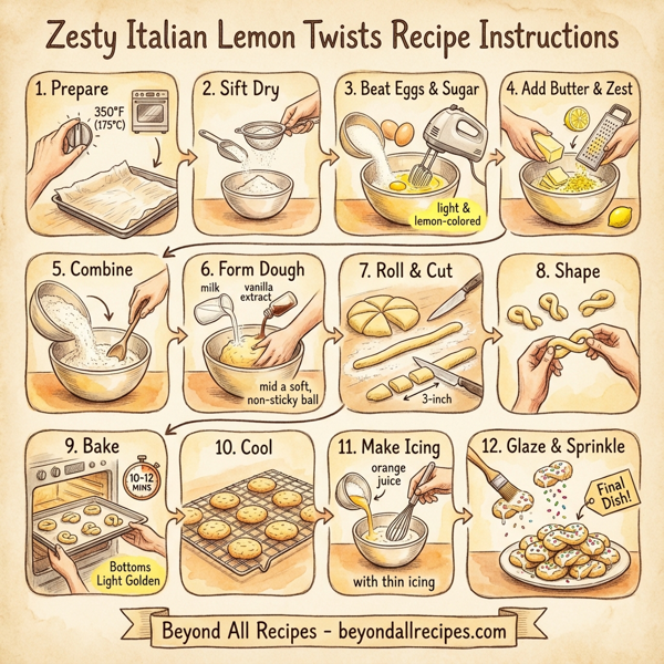 Zesty Italian Lemon Twists instructions