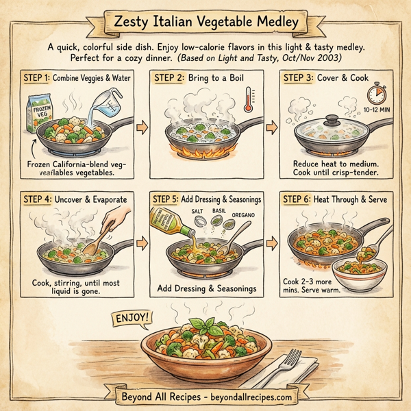 Zesty Italian Vegetable Medley instructions