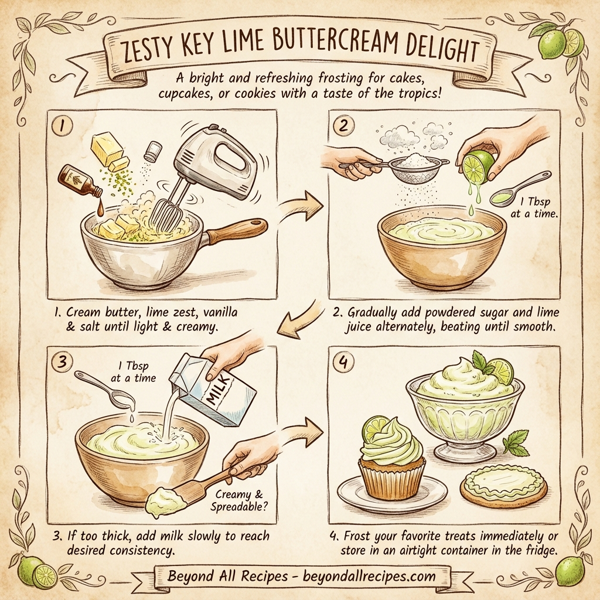 Zesty Key Lime Buttercream Delight instructions