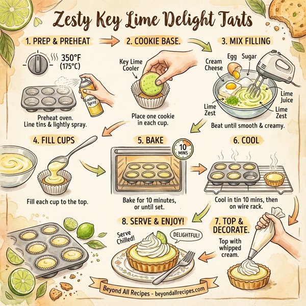 Zesty Key Lime Delight Tarts instructions