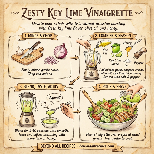 Zesty Key Lime Vinaigrette instructions