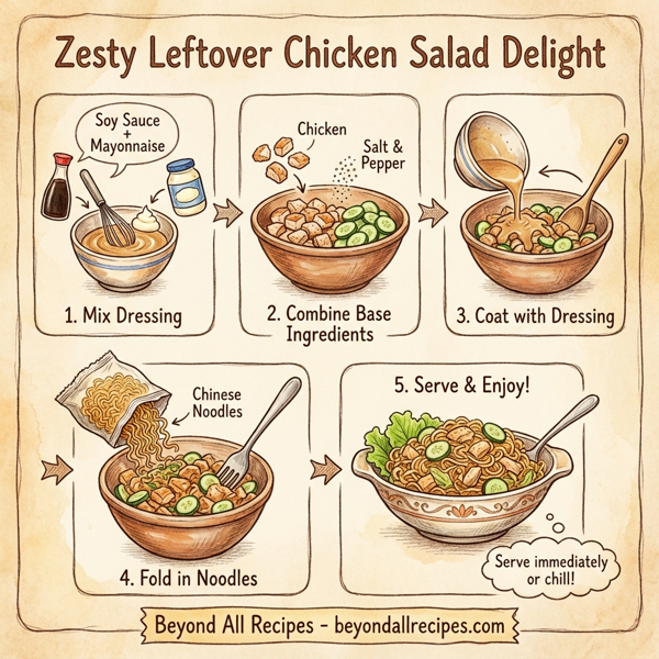 Zesty Leftover Chicken Salad Delight instructions