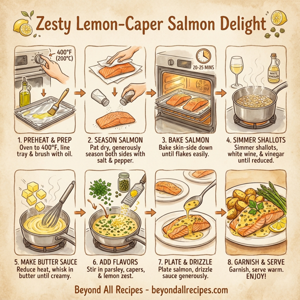 Zesty Lemon-Caper Salmon Delight instructions
