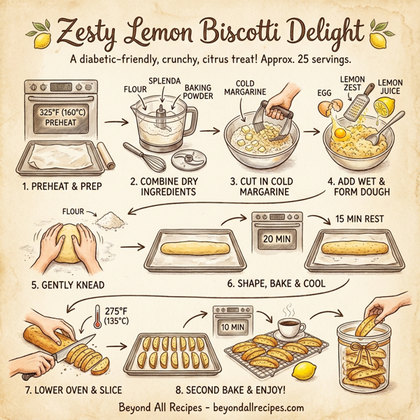 Zesty Lemon Biscotti Delight instructions