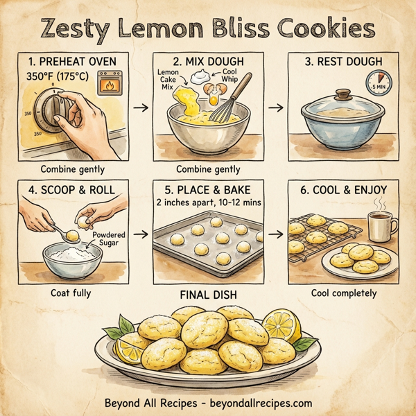 Zesty Lemon Bliss Cookies instructions