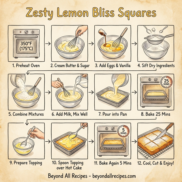 Zesty Lemon Bliss Squares instructions