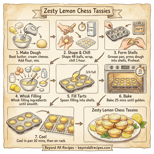 Zesty Lemon Chess Tassies instructions