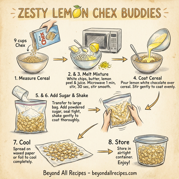 Zesty Lemon Chex Buddies instructions