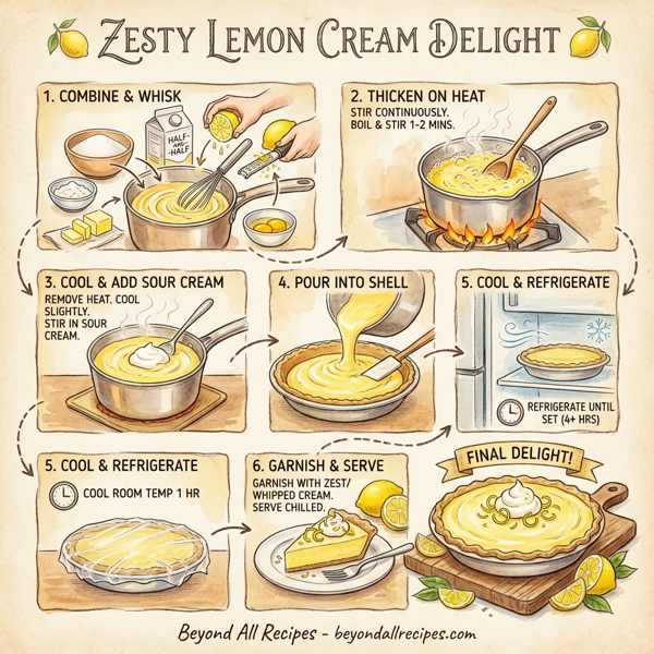 Zesty Lemon Cream Delight instructions