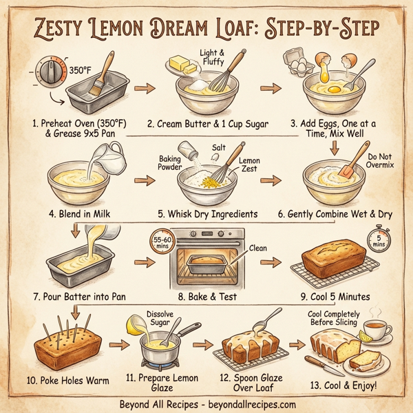 Zesty Lemon Dream Loaf instructions