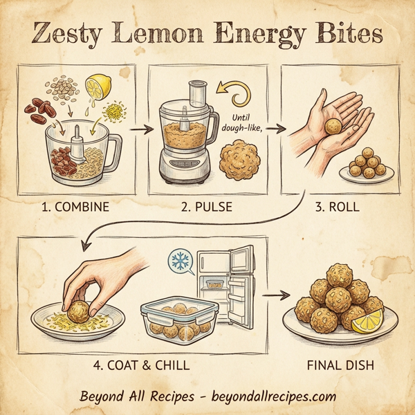 Zesty Lemon Energy Bites instructions