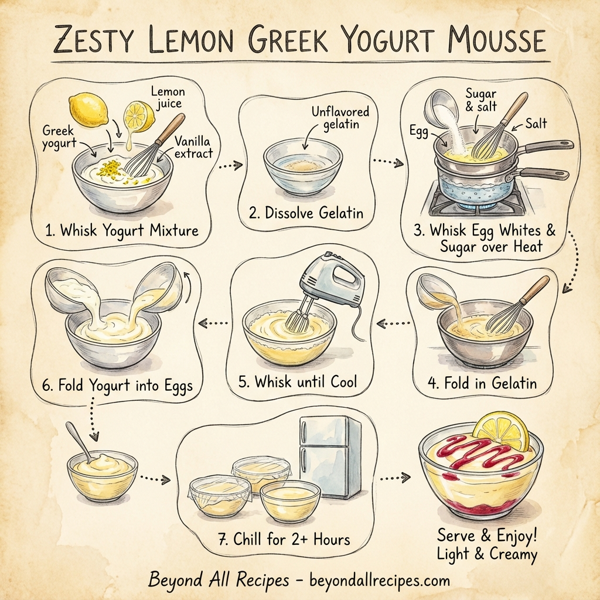 Zesty Lemon Greek Yogurt Mousse instructions