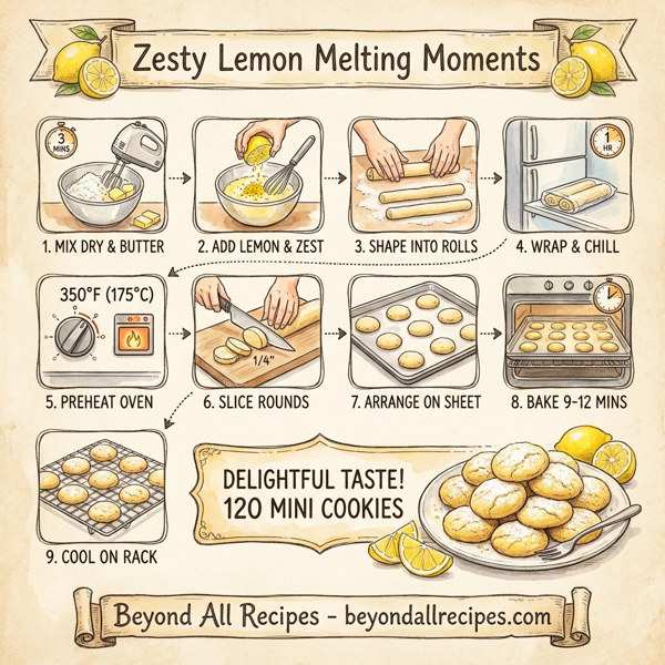 Zesty Lemon Melting Moments instructions