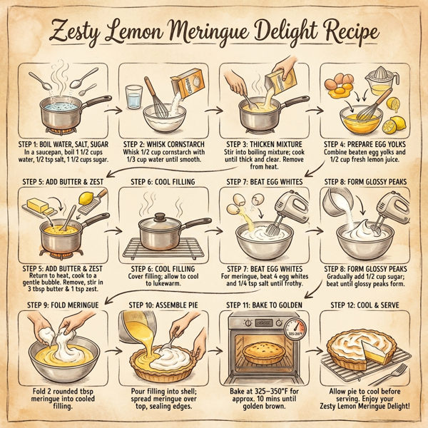 Zesty Lemon Meringue Delight instructions