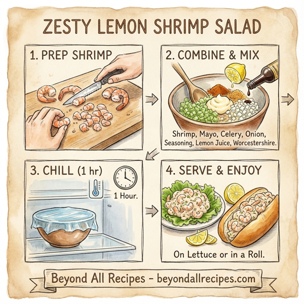 Zesty Lemon Shrimp Salad instructions