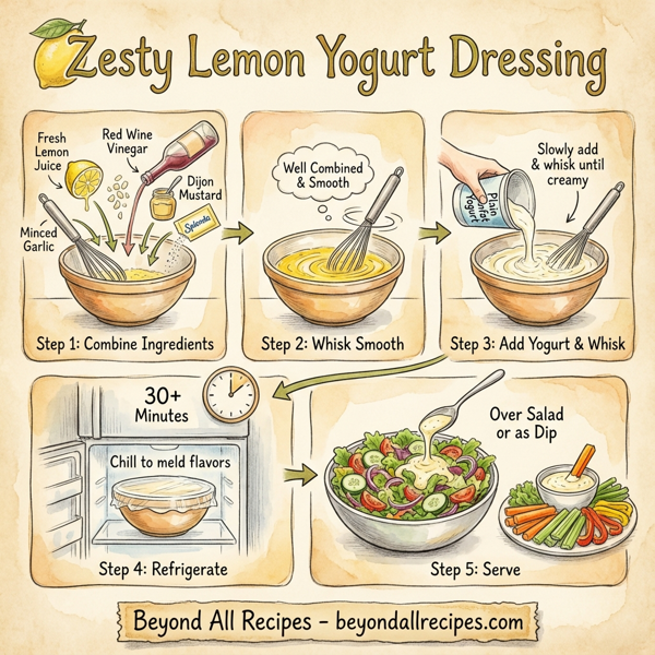 Zesty Lemon Yogurt Dressing instructions