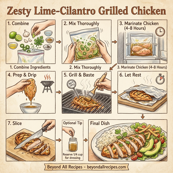 Zesty Lime-Cilantro Grilled Chicken instructions
