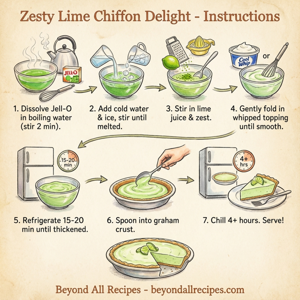 Zesty Lime Chiffon Delight instructions