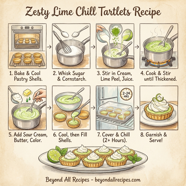Zesty Lime Chill Tartlets instructions