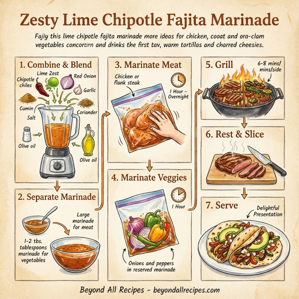 Zesty Lime Chipotle Fajita Marinade instructions
