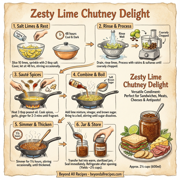 Zesty Lime Chutney Delight instructions