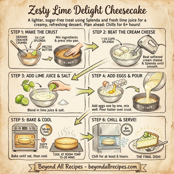 Zesty Lime Delight Cheesecake instructions